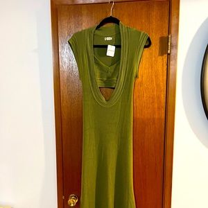 Intimately Full length knit dress.